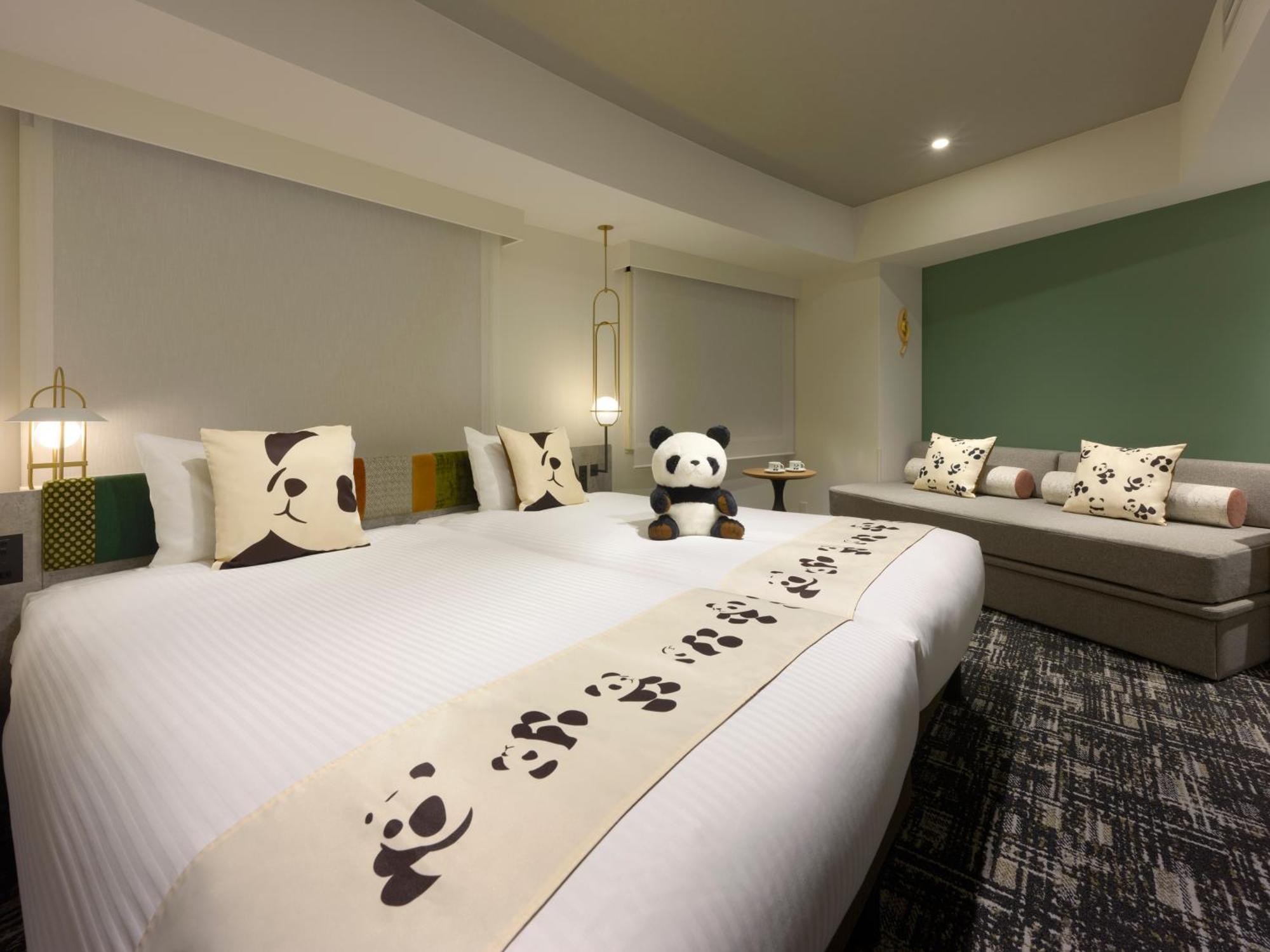 Habitación doble con 2 camas Panda Superior - No fumadores